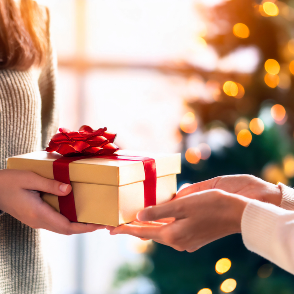 gift given to woman