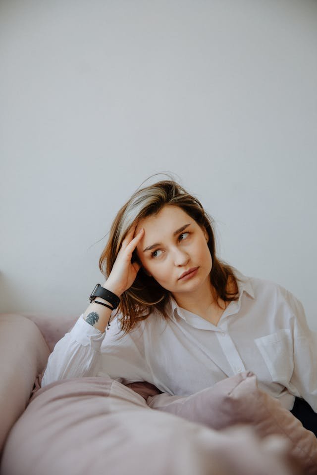Photo by Polina Zimmerman: https://www.pexels.com/photo/portrait-of-upset-woman-3958864/