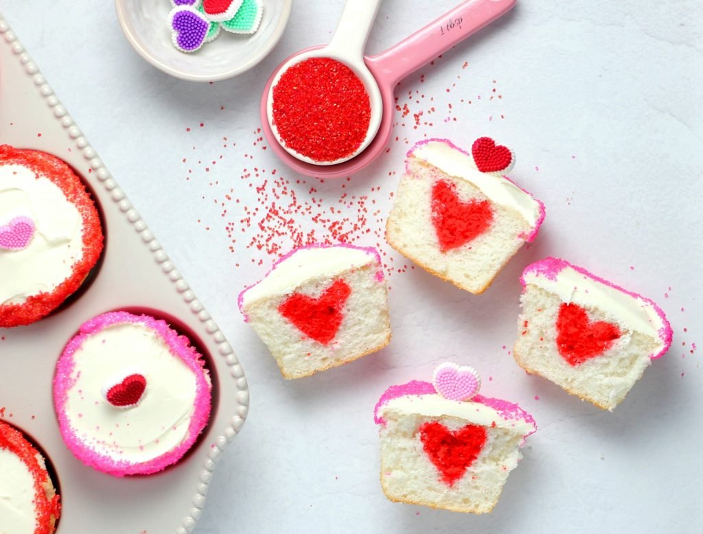 valentine's day cupcakes