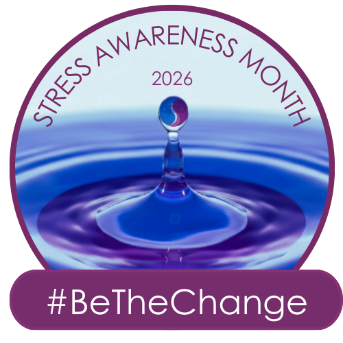Stress Awareness Month logo